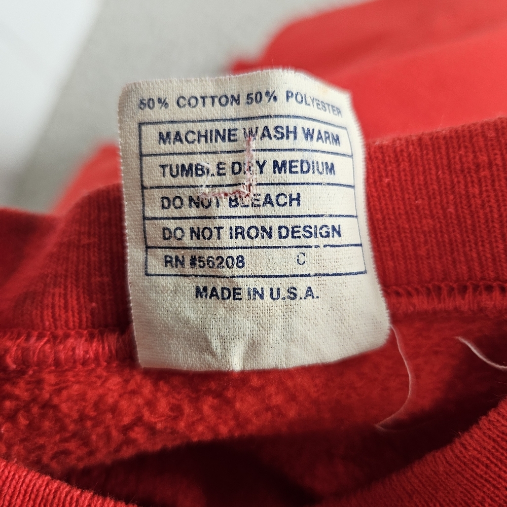 Vintage 90s Sweatshirt Funny I Dont Lend Money Because It Causes Amnesia Graphic - Picture 7 of 14